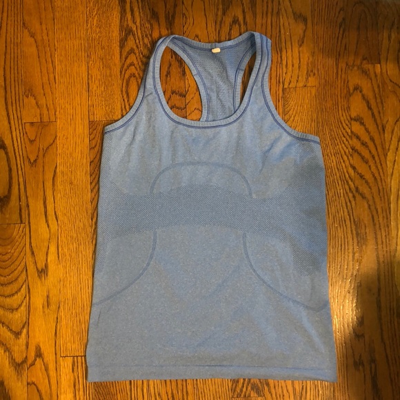 lululemon athletica Tops - Light blue swiftly tech tank